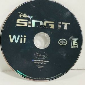 **2/$10** Disney Sing It Video Game UNTESTED